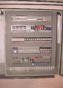 SAIA PCD3 PLC vezérlőszekrény